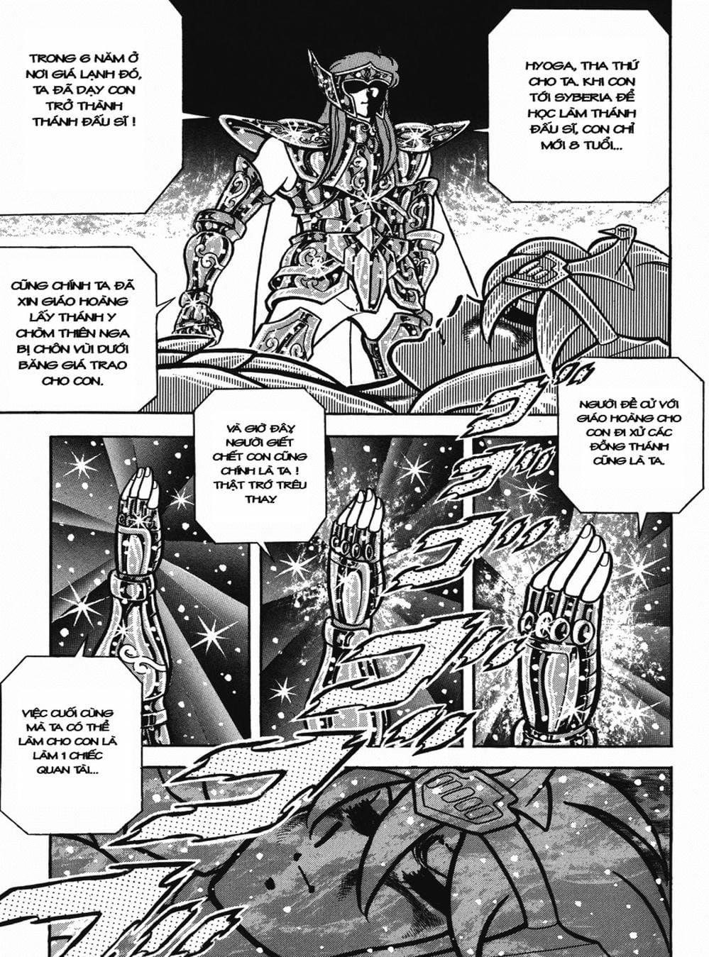Truyện Tranh Áo Giáp Vàng - Saint Seiya trang 4