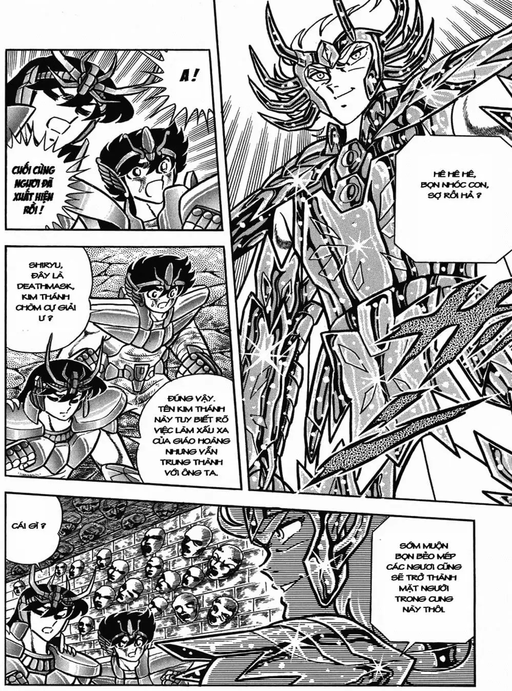 Truyện Tranh Áo Giáp Vàng - Saint Seiya trang 4