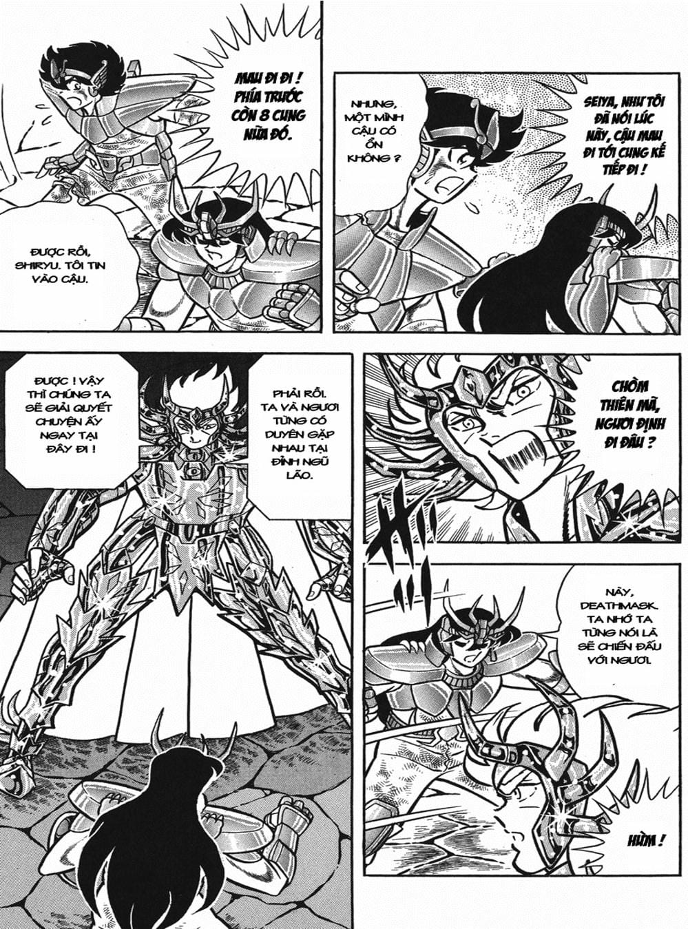 Truyện Tranh Áo Giáp Vàng - Saint Seiya trang 4