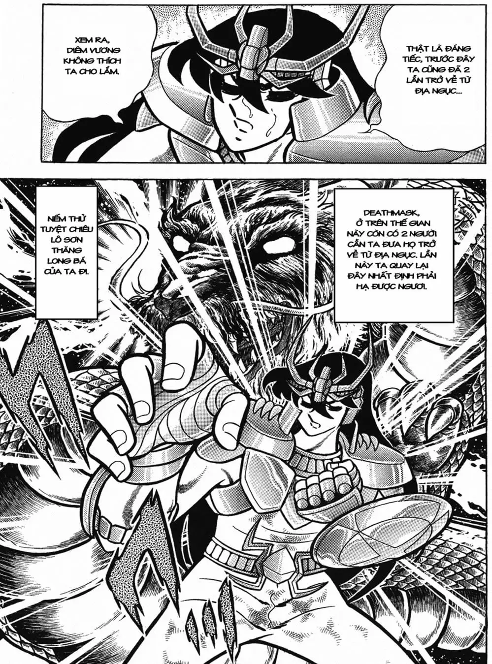 Truyện Tranh Áo Giáp Vàng - Saint Seiya trang 4