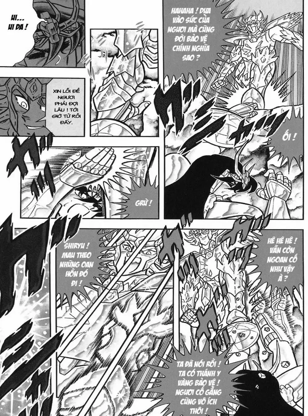 Truyện Tranh Áo Giáp Vàng - Saint Seiya trang 4