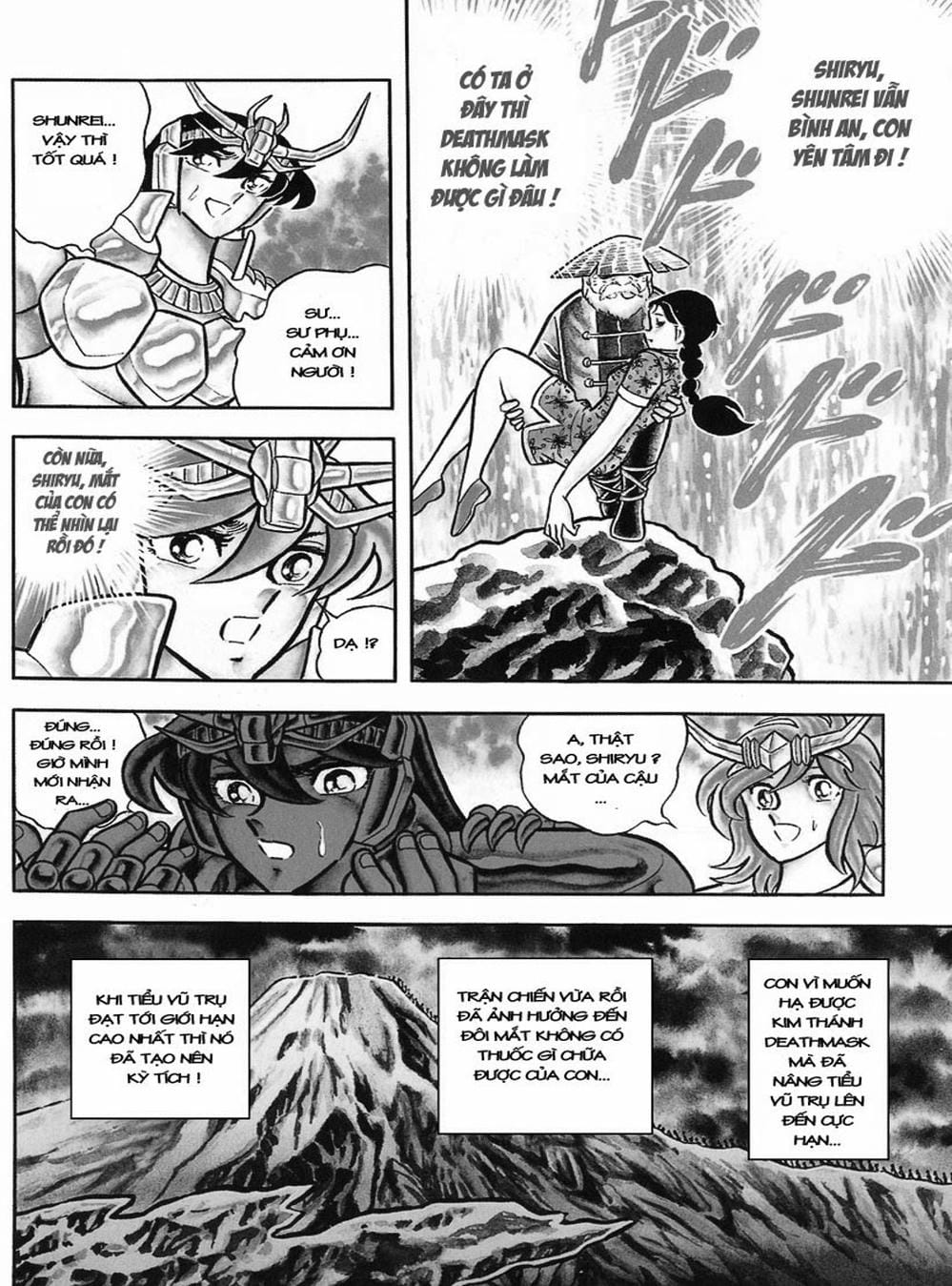 Truyện Tranh Áo Giáp Vàng - Saint Seiya trang 4