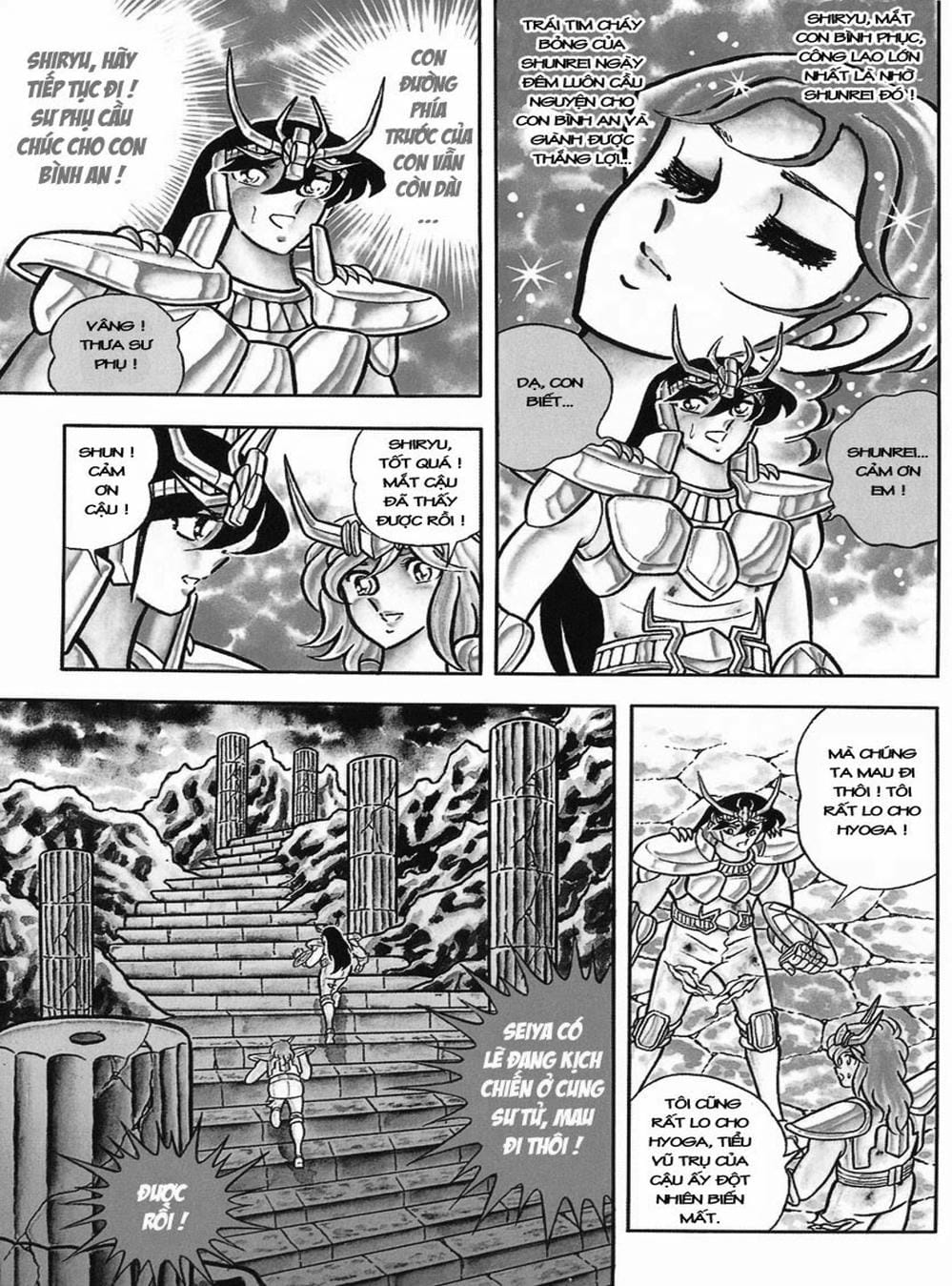 Truyện Tranh Áo Giáp Vàng - Saint Seiya trang 4