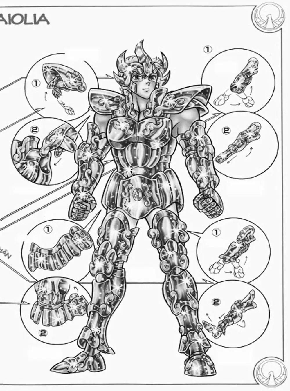 Truyện Tranh Áo Giáp Vàng - Saint Seiya trang 4