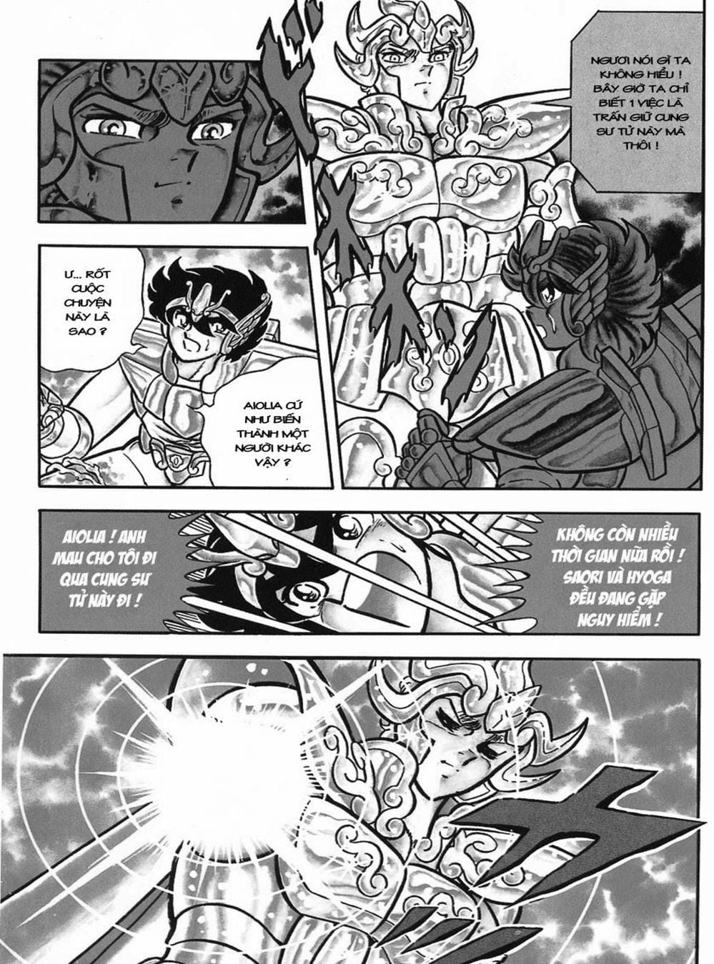 Truyện Tranh Áo Giáp Vàng - Saint Seiya trang 4