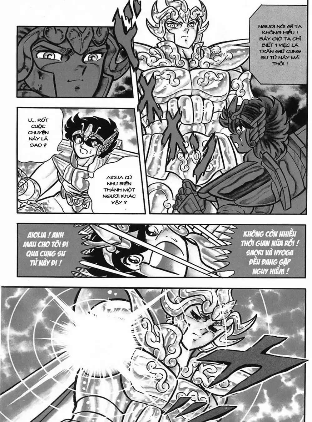 Truyện Tranh Áo Giáp Vàng - Saint Seiya trang 4