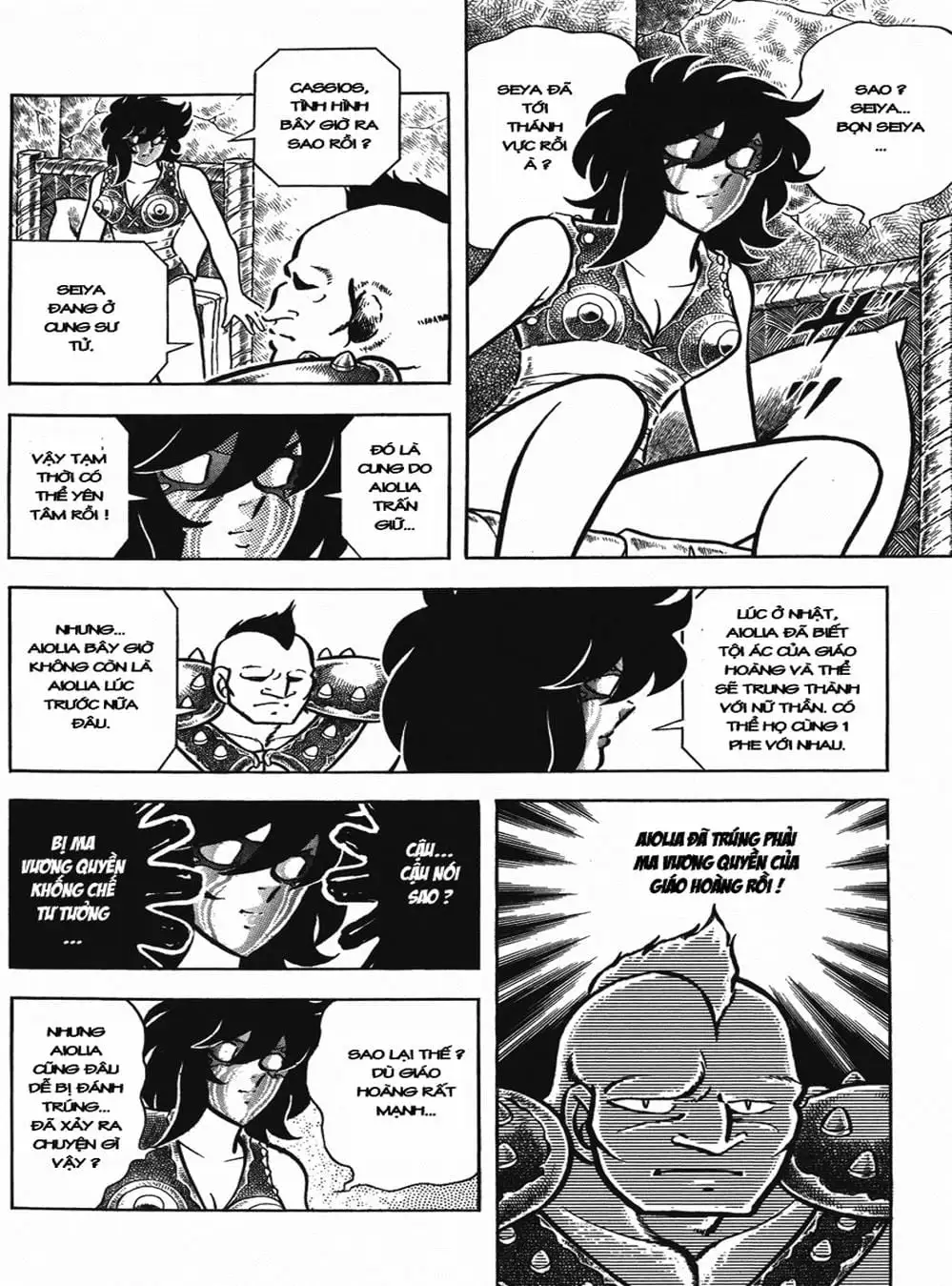 Truyện Tranh Áo Giáp Vàng - Saint Seiya trang 4