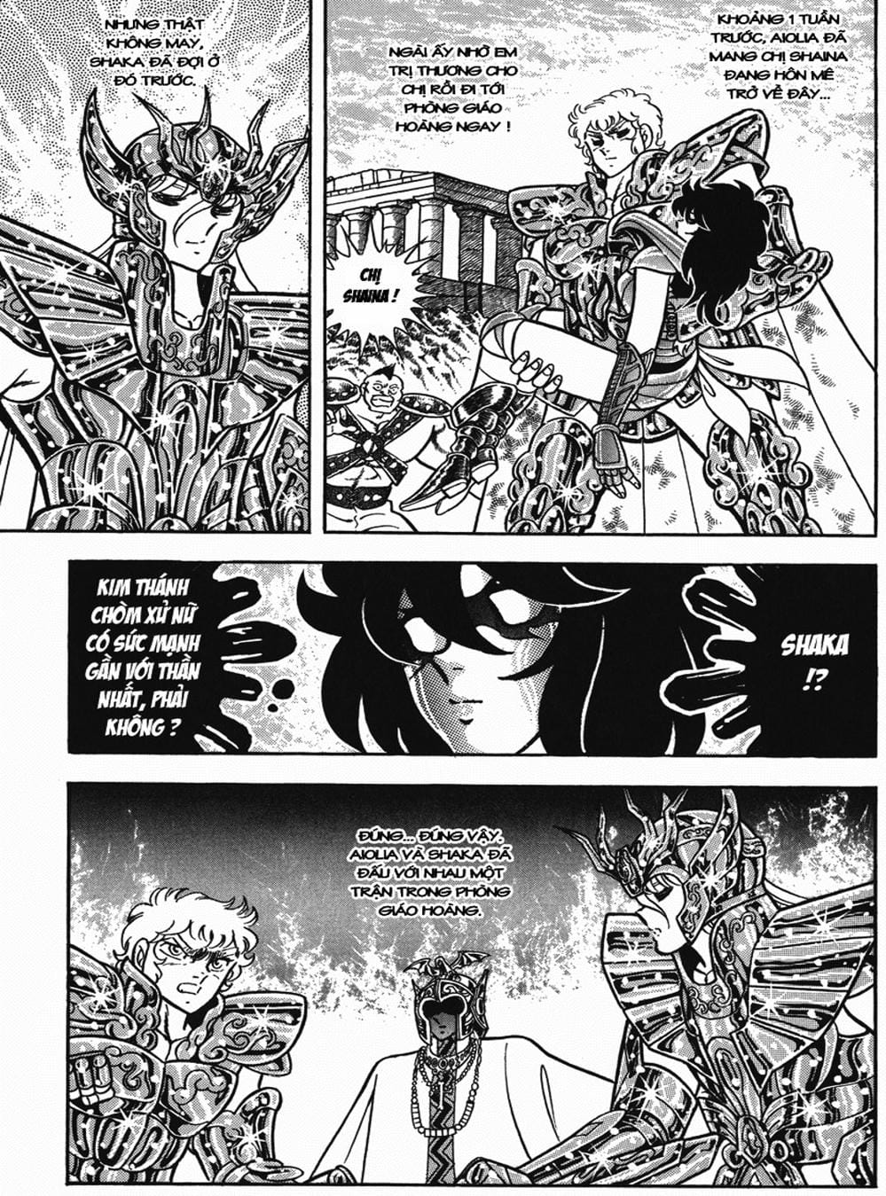 Truyện Tranh Áo Giáp Vàng - Saint Seiya trang 4