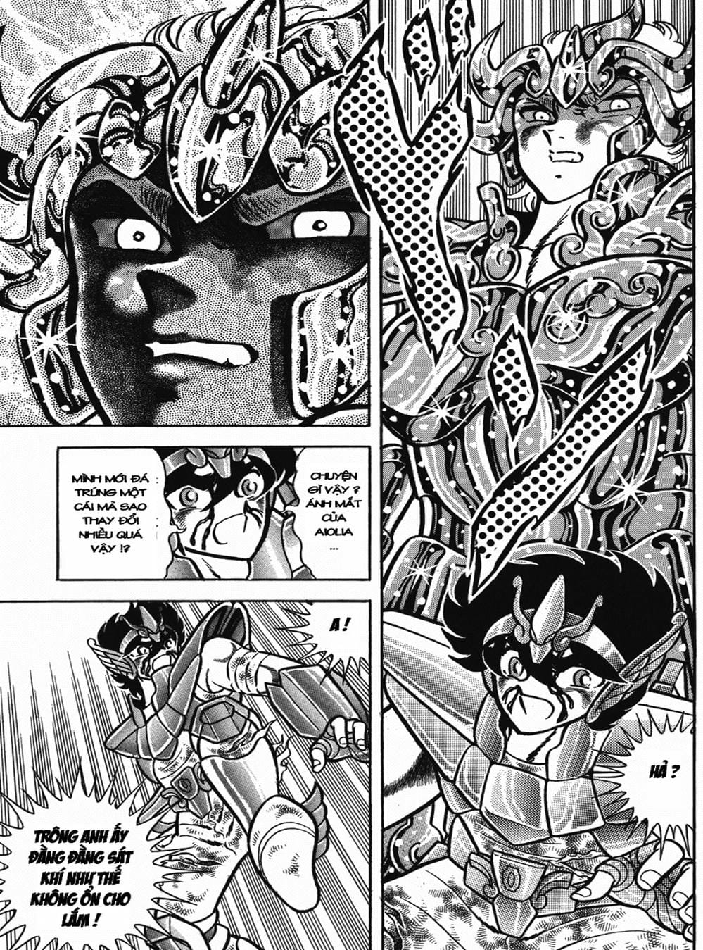 Truyện Tranh Áo Giáp Vàng - Saint Seiya trang 4