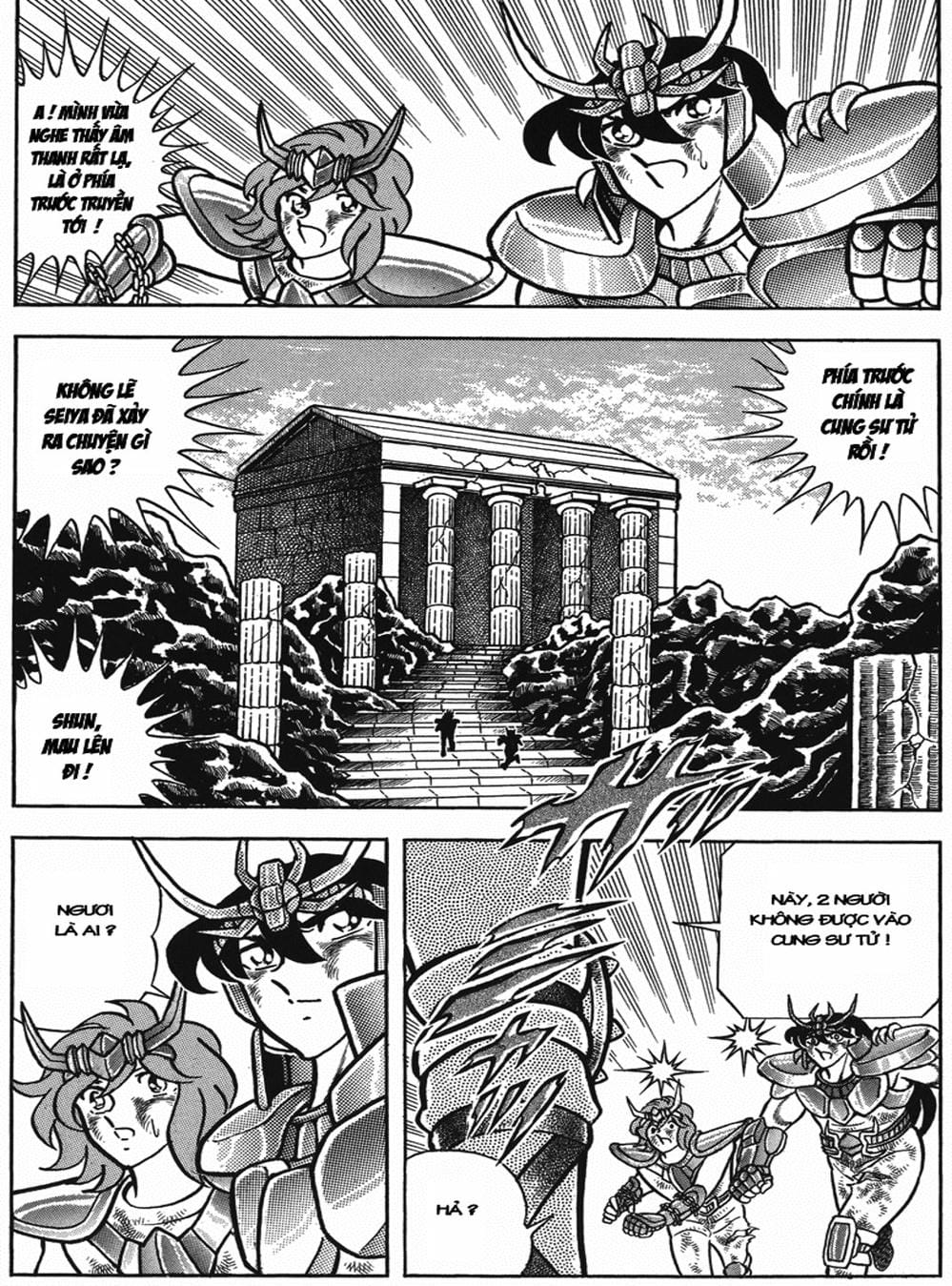 Truyện Tranh Áo Giáp Vàng - Saint Seiya trang 4