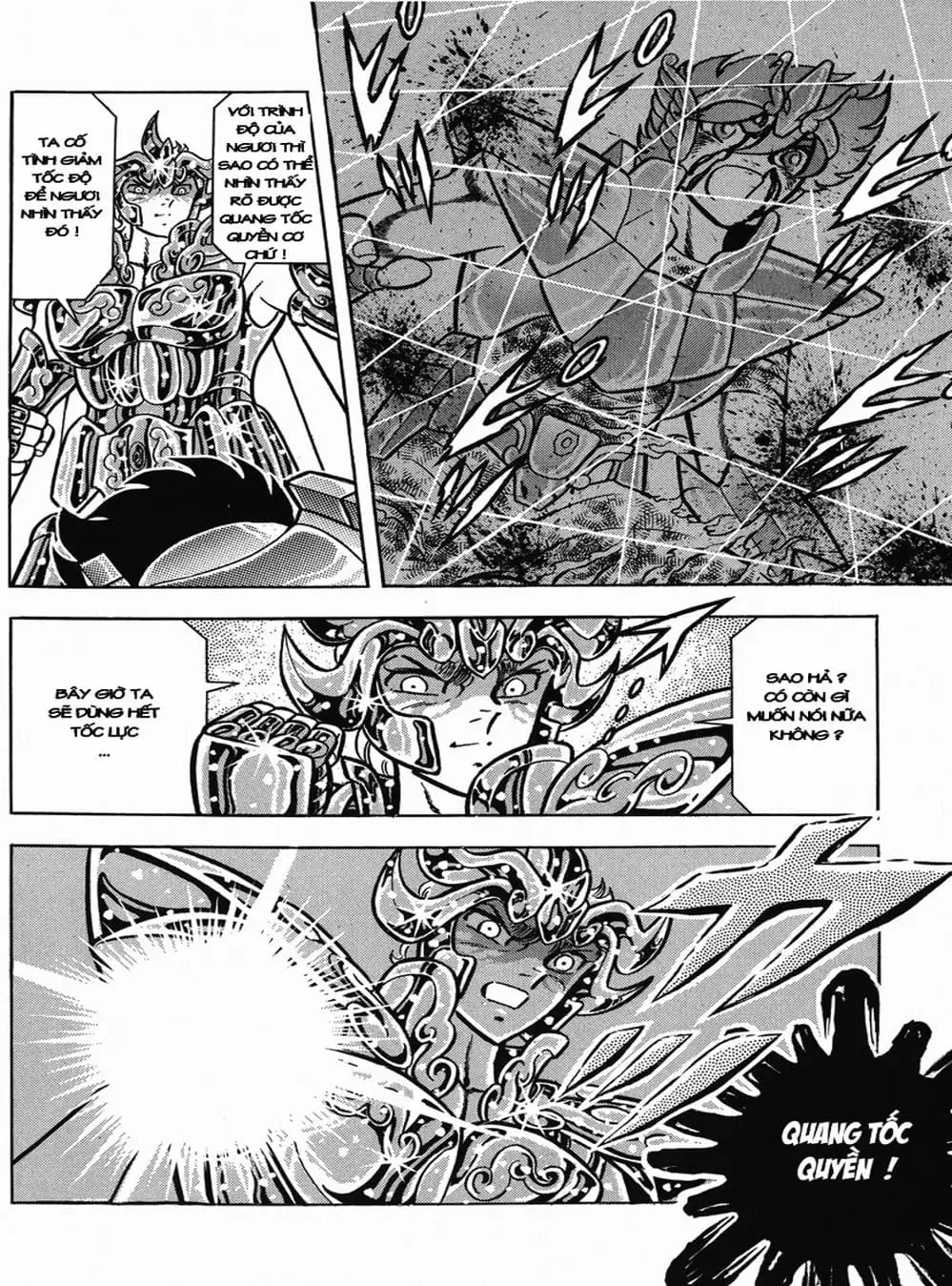 Truyện Tranh Áo Giáp Vàng - Saint Seiya trang 4