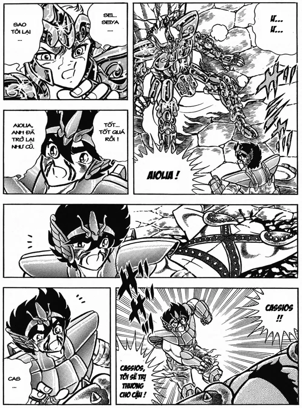Truyện Tranh Áo Giáp Vàng - Saint Seiya trang 4