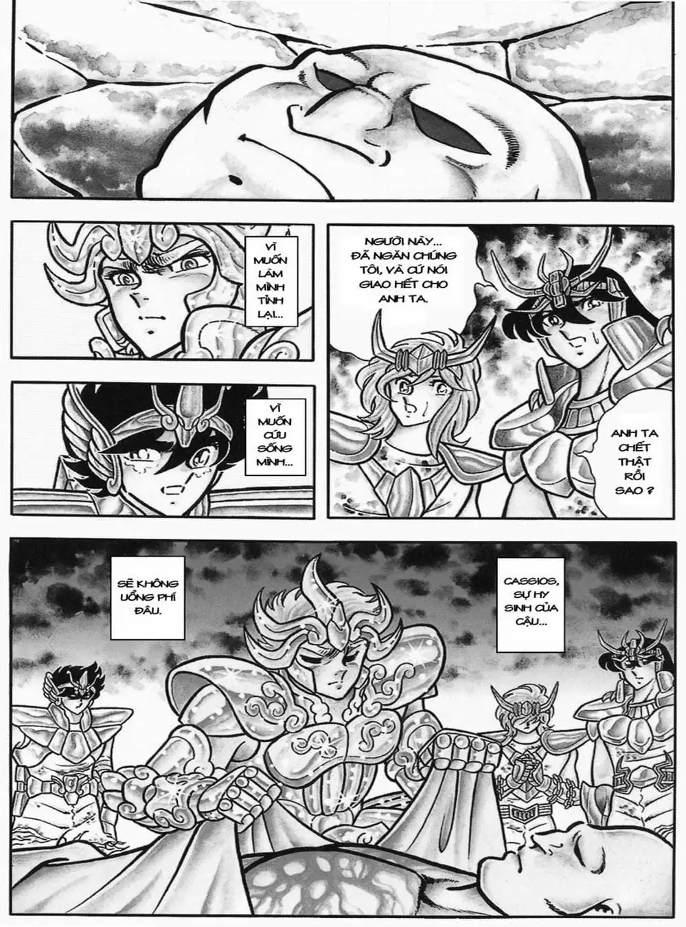 Truyện Tranh Áo Giáp Vàng - Saint Seiya trang 4