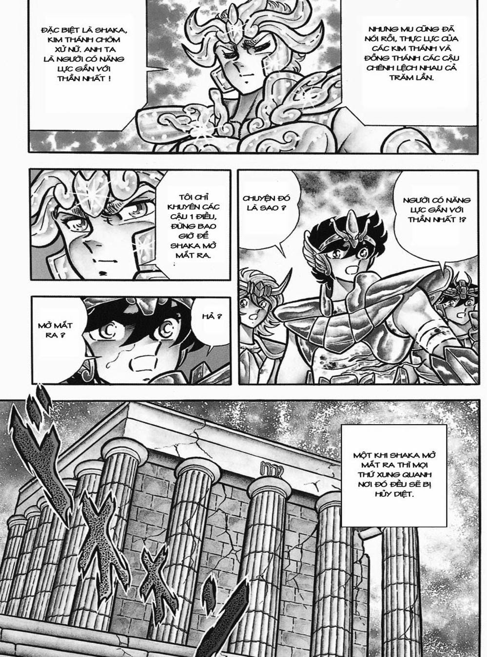 Truyện Tranh Áo Giáp Vàng - Saint Seiya trang 4