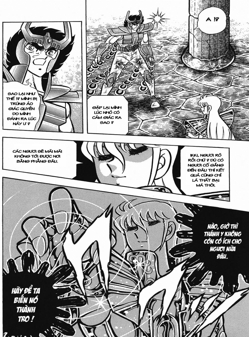 Truyện Tranh Áo Giáp Vàng - Saint Seiya trang 4