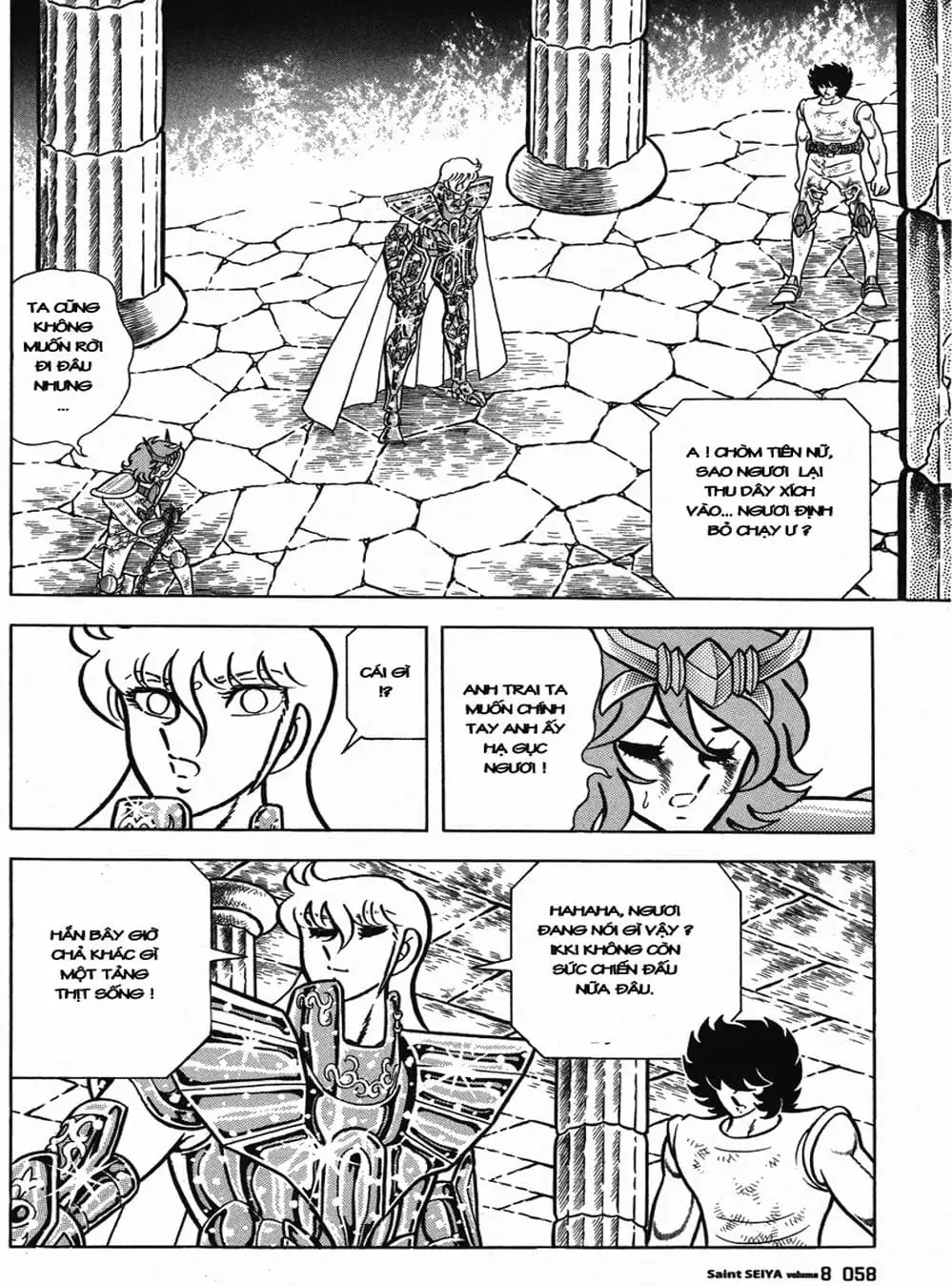 Truyện Tranh Áo Giáp Vàng - Saint Seiya trang 4