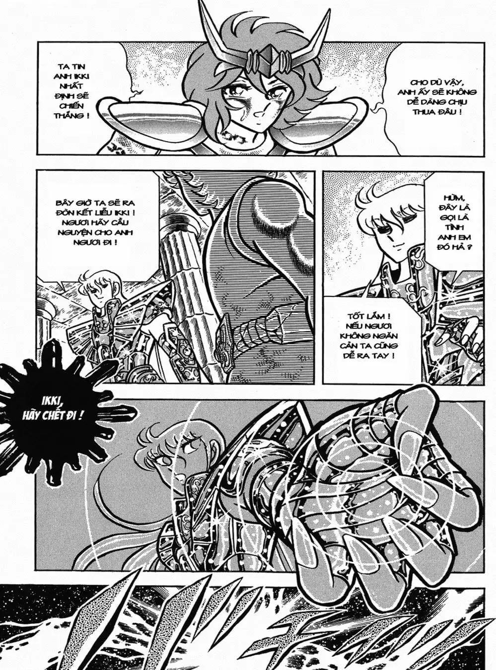 Truyện Tranh Áo Giáp Vàng - Saint Seiya trang 4