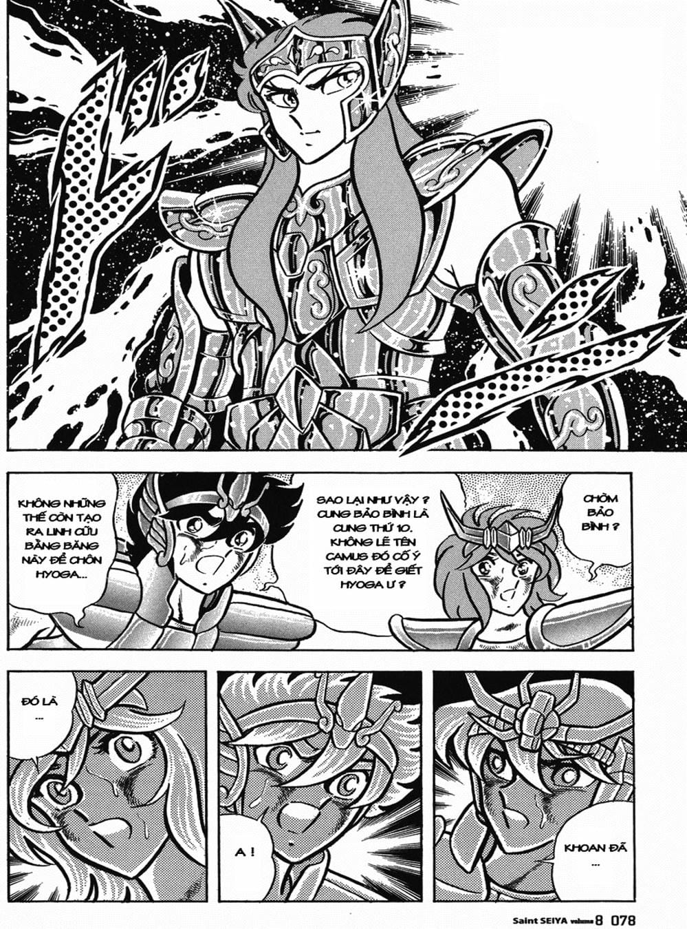 Truyện Tranh Áo Giáp Vàng - Saint Seiya trang 4