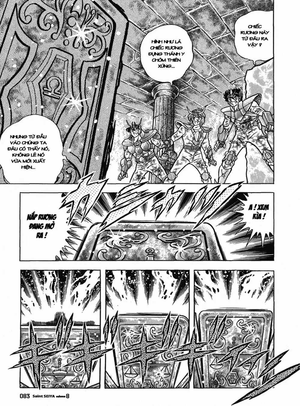 Truyện Tranh Áo Giáp Vàng - Saint Seiya trang 4