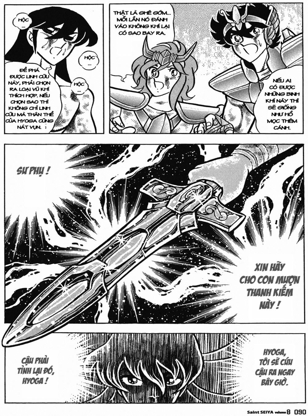 Truyện Tranh Áo Giáp Vàng - Saint Seiya trang 4