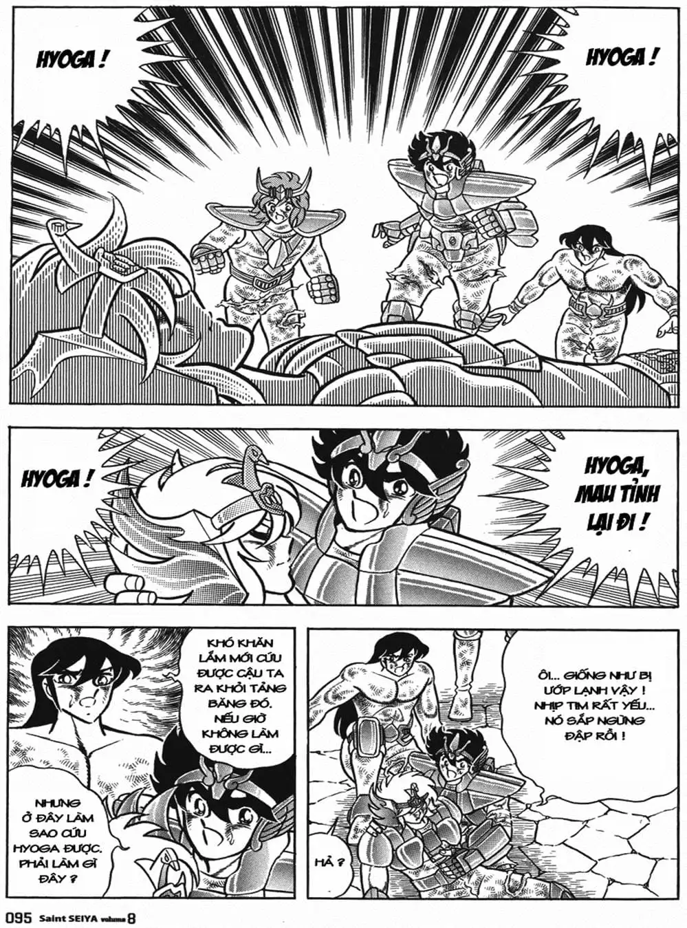 Truyện Tranh Áo Giáp Vàng - Saint Seiya trang 4