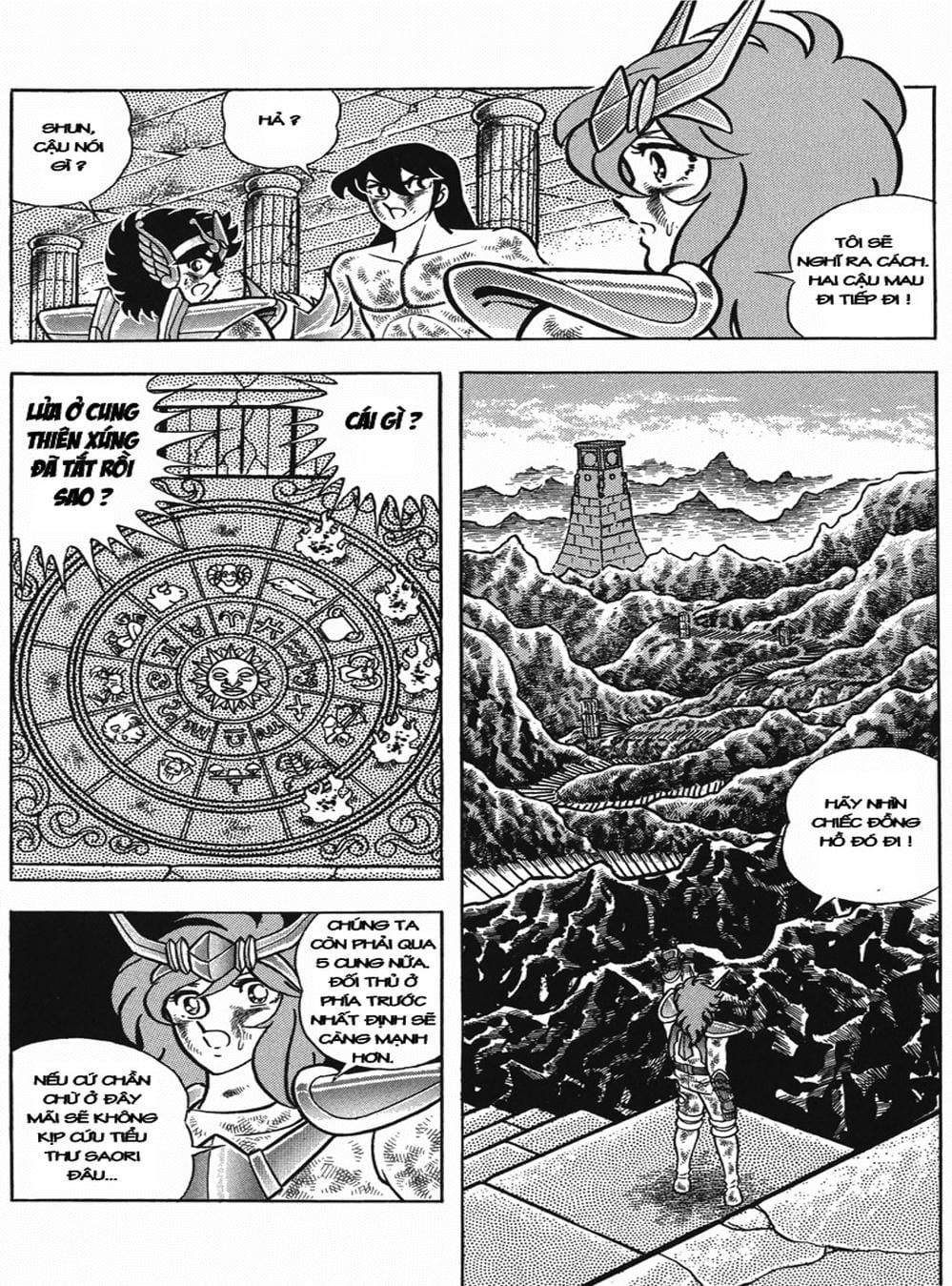 Truyện Tranh Áo Giáp Vàng - Saint Seiya trang 4