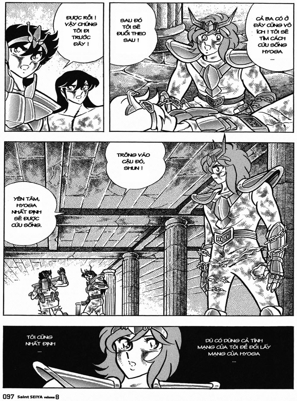 Truyện Tranh Áo Giáp Vàng - Saint Seiya trang 4