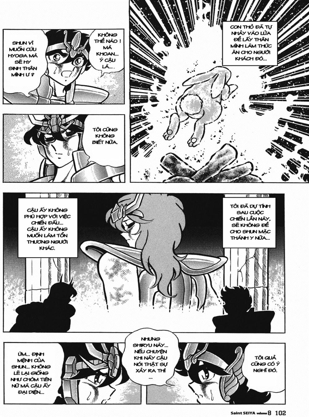 Truyện Tranh Áo Giáp Vàng - Saint Seiya trang 4