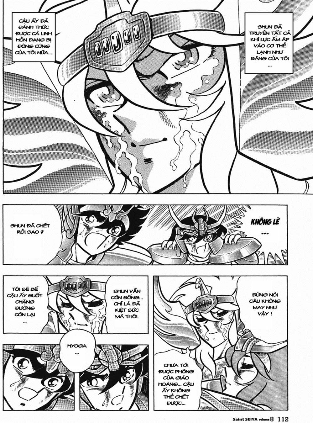 Truyện Tranh Áo Giáp Vàng - Saint Seiya trang 4