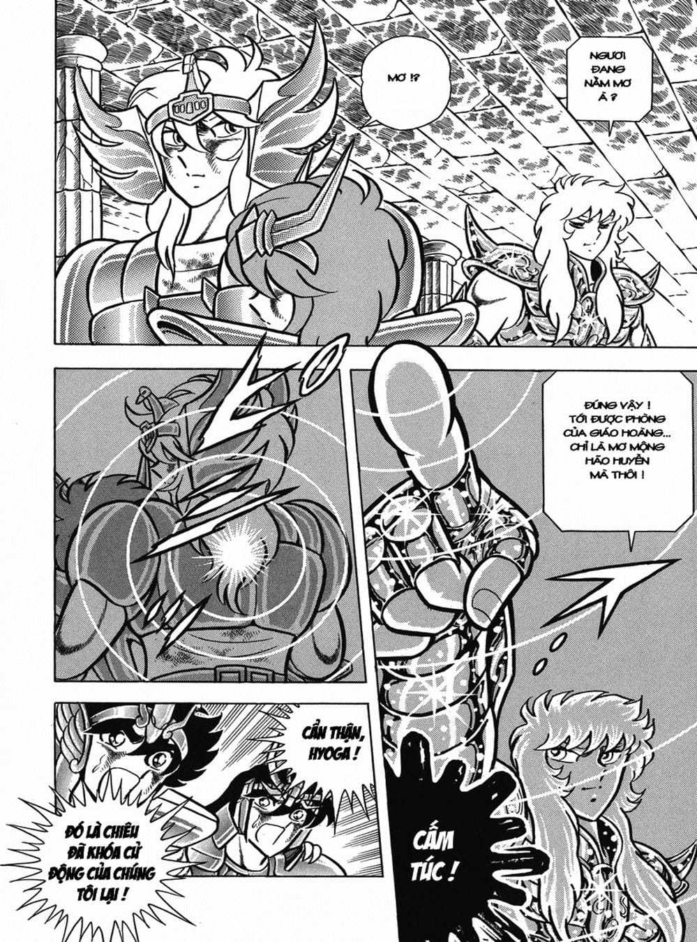 Truyện Tranh Áo Giáp Vàng - Saint Seiya trang 4