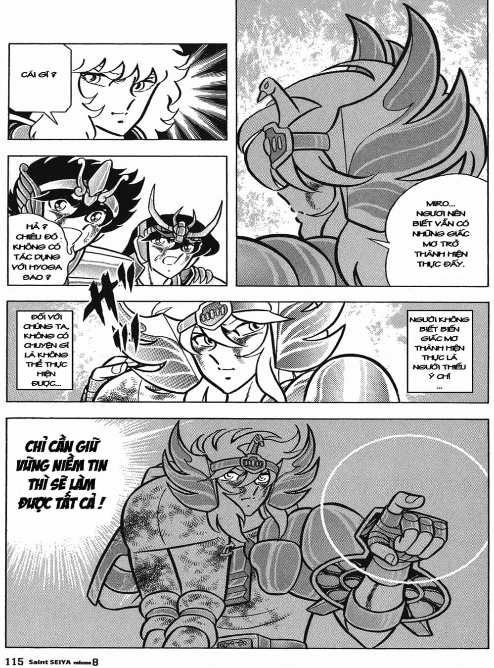 Truyện Tranh Áo Giáp Vàng - Saint Seiya trang 4