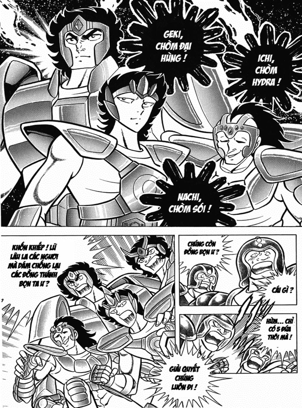 Truyện Tranh Áo Giáp Vàng - Saint Seiya trang 4