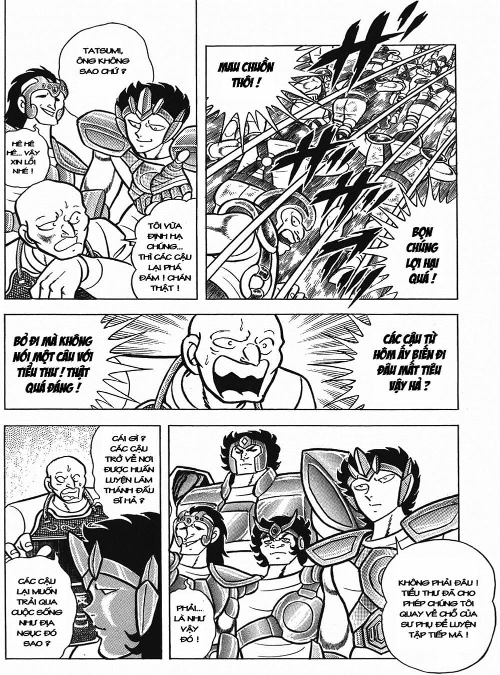 Truyện Tranh Áo Giáp Vàng - Saint Seiya trang 4