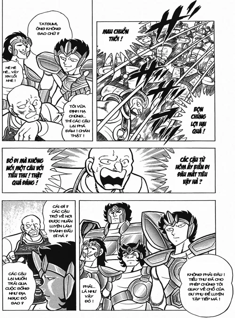 Truyện Tranh Áo Giáp Vàng - Saint Seiya trang 4
