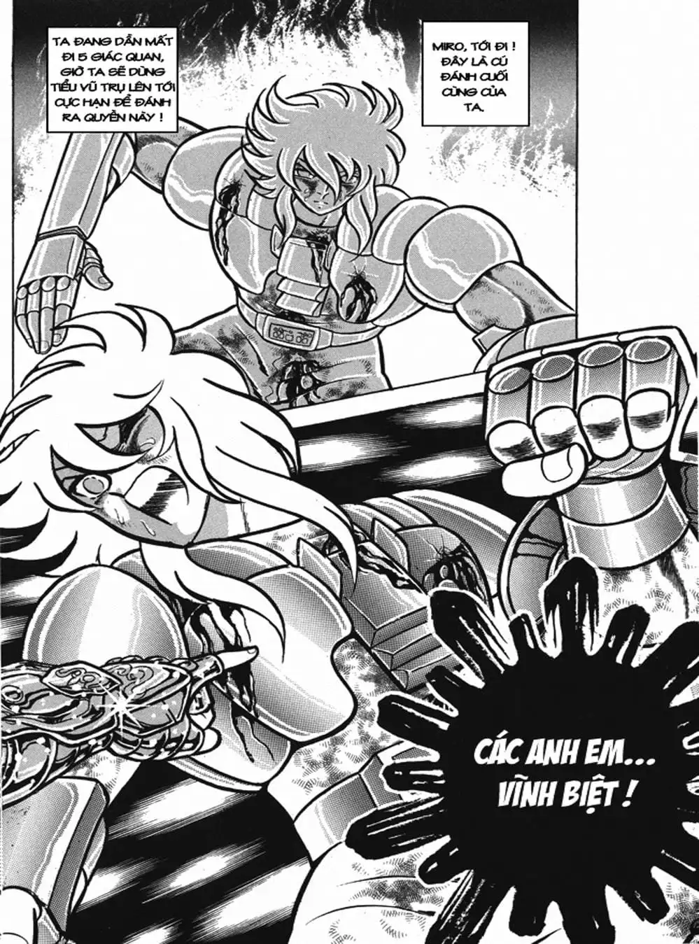 Truyện Tranh Áo Giáp Vàng - Saint Seiya trang 4