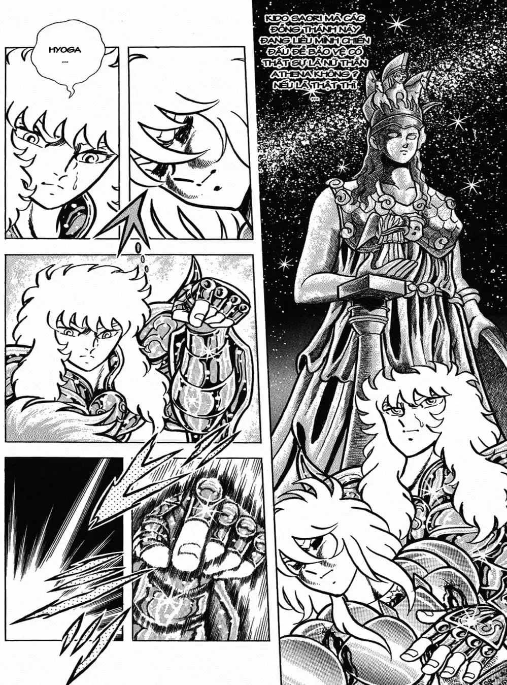 Truyện Tranh Áo Giáp Vàng - Saint Seiya trang 4
