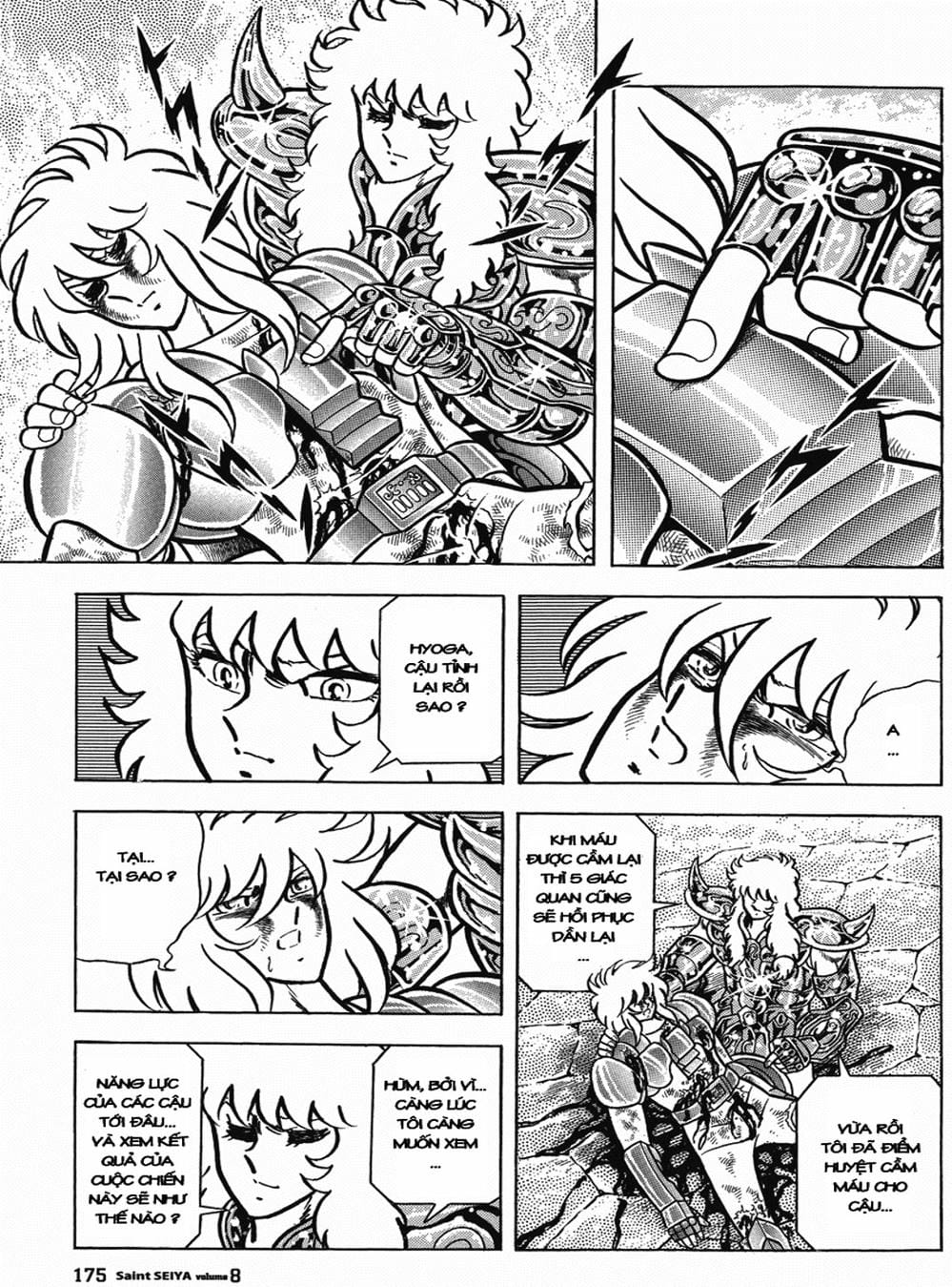 Truyện Tranh Áo Giáp Vàng - Saint Seiya trang 4