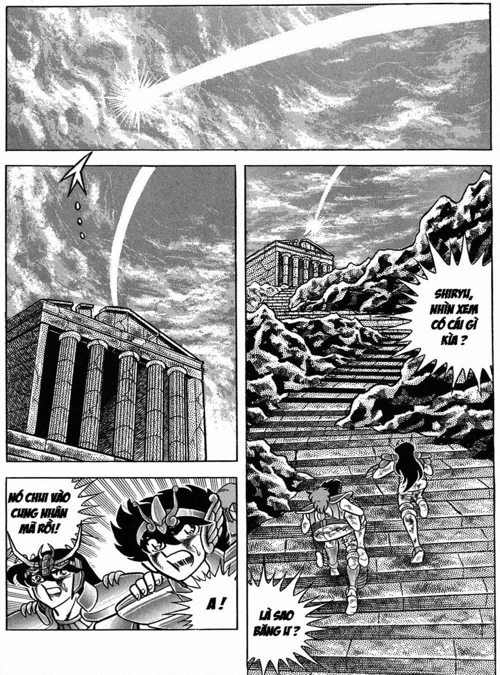 Truyện Tranh Áo Giáp Vàng - Saint Seiya trang 4