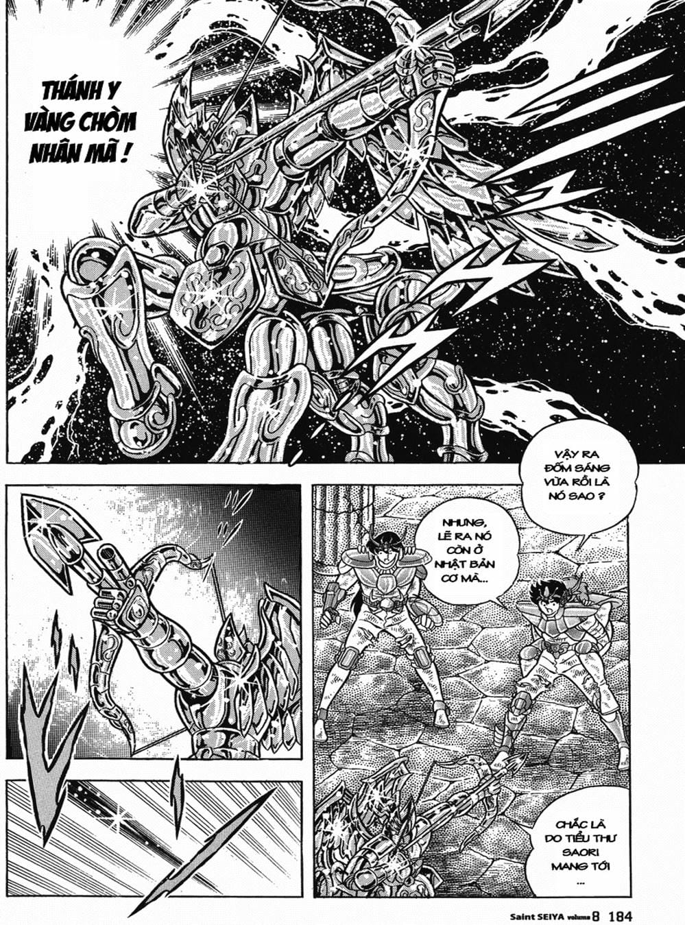 Truyện Tranh Áo Giáp Vàng - Saint Seiya trang 4