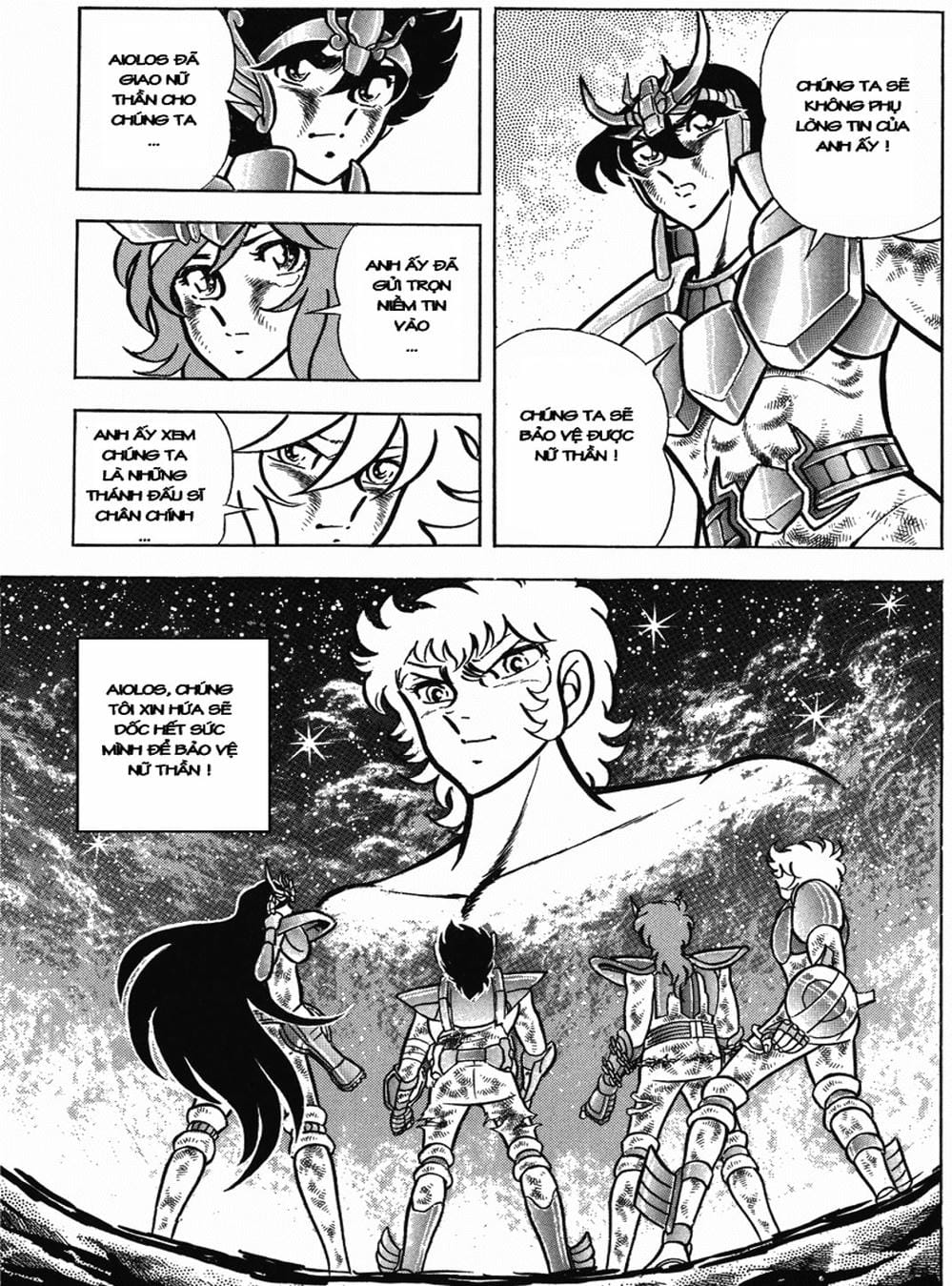 Truyện Tranh Áo Giáp Vàng - Saint Seiya trang 4