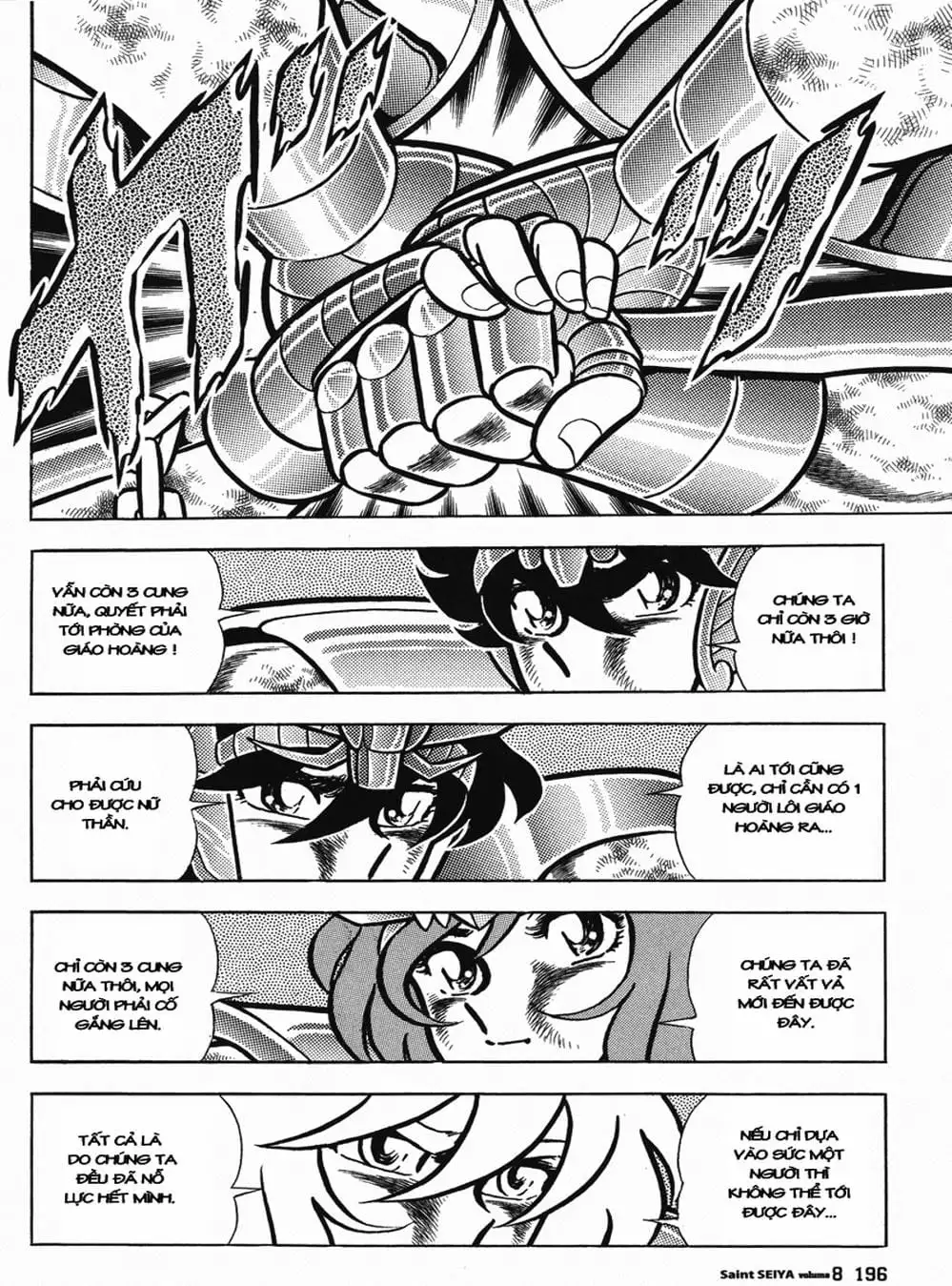 Truyện Tranh Áo Giáp Vàng - Saint Seiya trang 4