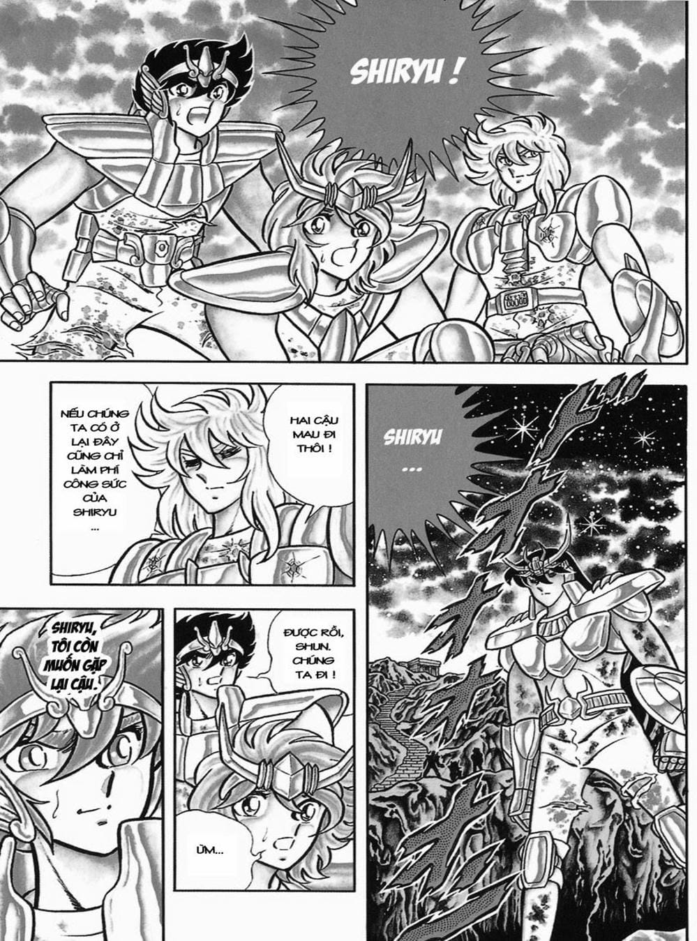 Truyện Tranh Áo Giáp Vàng - Saint Seiya trang 4