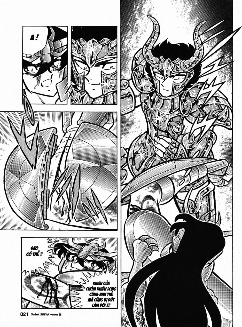 Truyện Tranh Áo Giáp Vàng - Saint Seiya trang 4