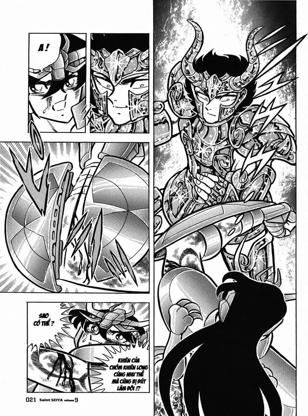 Truyện Tranh Áo Giáp Vàng - Saint Seiya trang 4