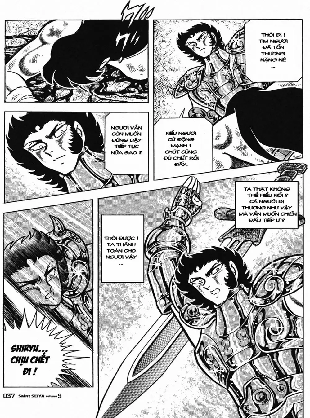 Truyện Tranh Áo Giáp Vàng - Saint Seiya trang 4