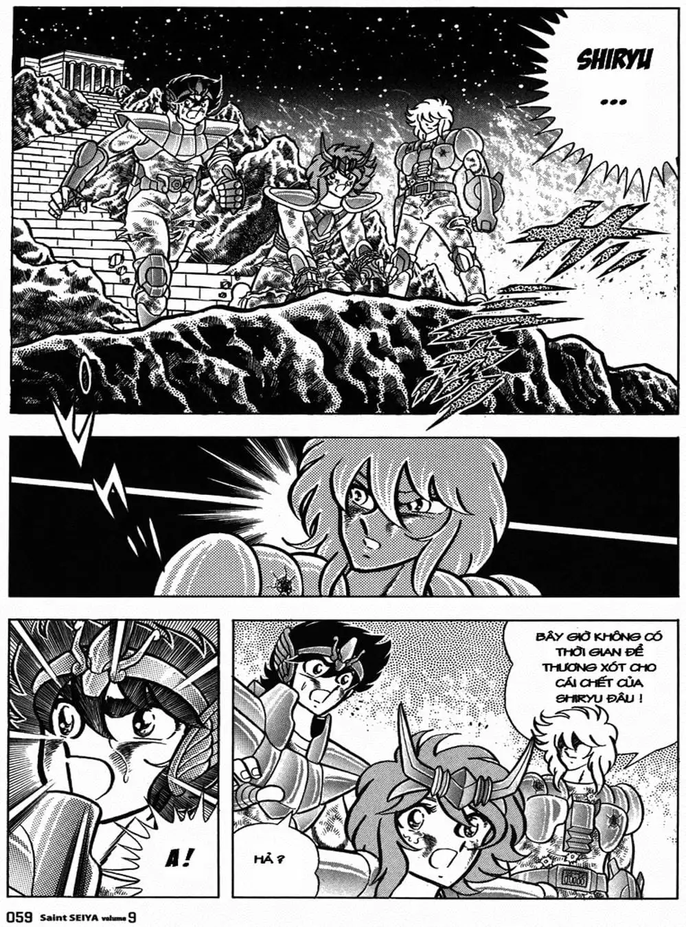 Truyện Tranh Áo Giáp Vàng - Saint Seiya trang 4