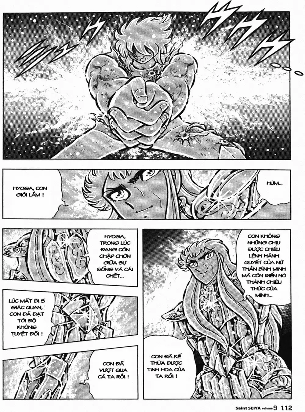 Truyện Tranh Áo Giáp Vàng - Saint Seiya trang 4