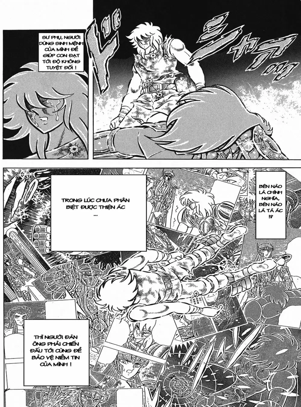 Truyện Tranh Áo Giáp Vàng - Saint Seiya trang 4