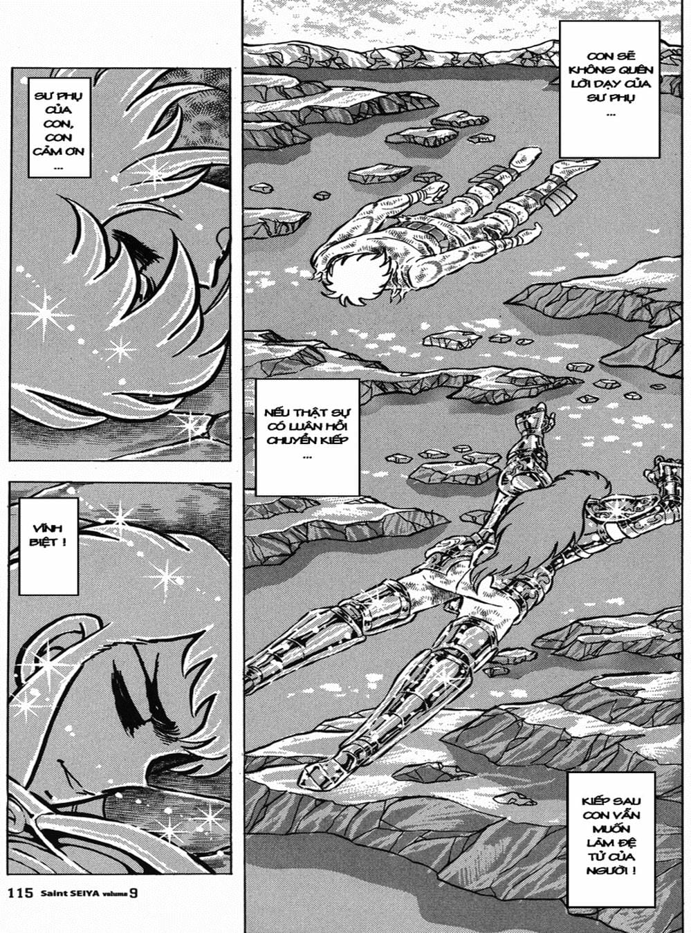 Truyện Tranh Áo Giáp Vàng - Saint Seiya trang 4