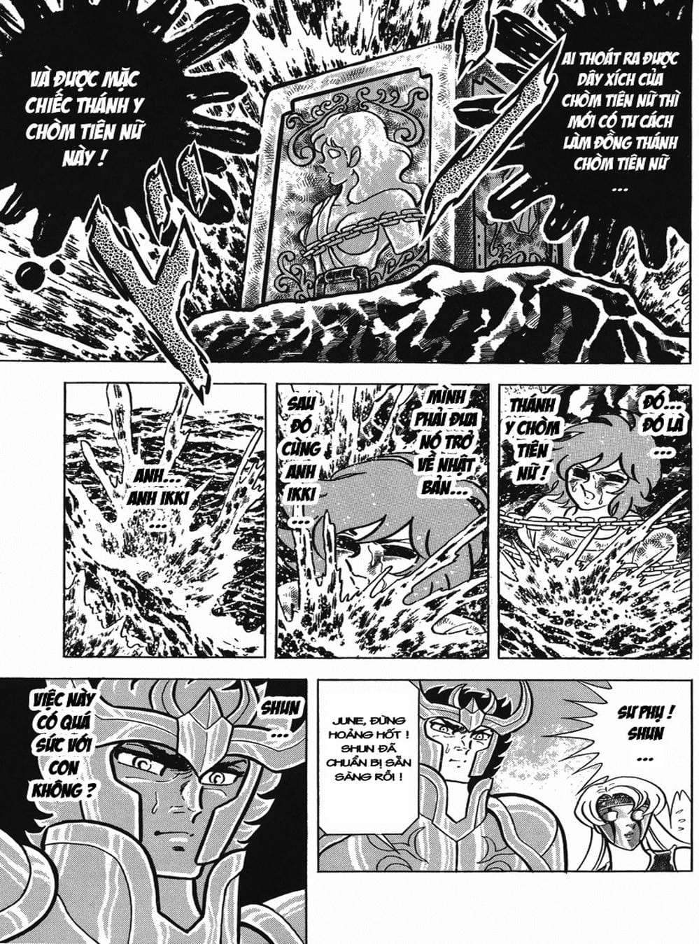 Truyện Tranh Áo Giáp Vàng - Saint Seiya trang 4